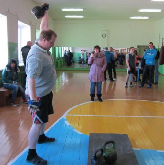 Спаборніцтвы гіравікоў у Глыбокім