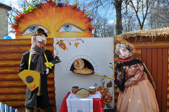 Полоцк проводил зиму: фотоотчет 