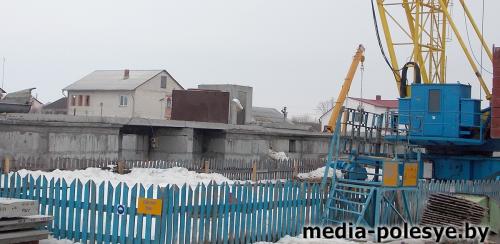 96-квартирный дом в микрорайоне Залесье в Лунинце планируется сдать в октябре