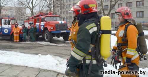 Учения в рамках месячника пожарной безопасности пройдут во всех учреждениях образования Лунинецкого района