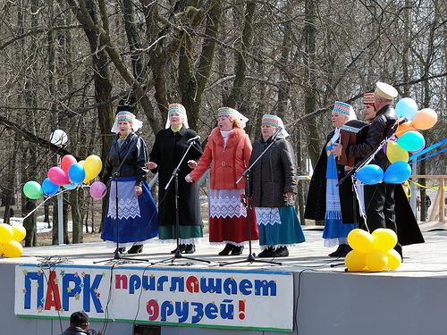 Открытие сезона в городском парке культуры и отдыха