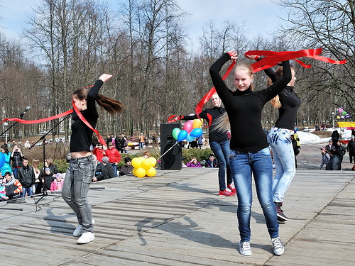 Открытие сезона в городском парке культуры и отдыха