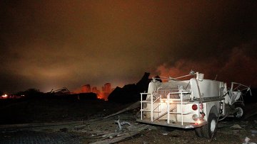 Без вести пропавшими после взрыва в Техасе все еще остаются 60 человек Без вести пропавшими после взрыва в Техасе все еще остаются 60 человек
