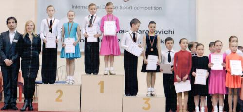 Юные лунинецкие танцоры победили на «Огнях Фиесты-2013»