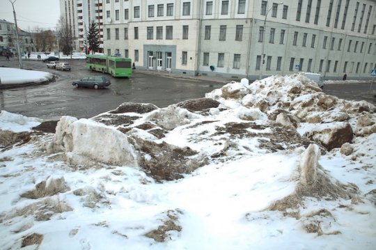 Фоторепортаж: Топ-10 сугробов в Могилёве