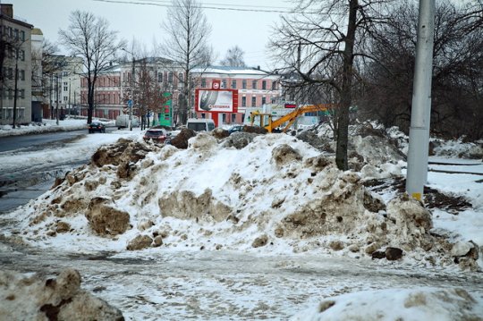 Фоторепортаж: Топ-10 сугробов в Могилёве
