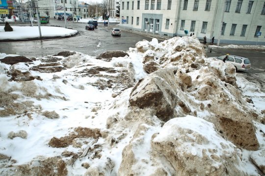 Фоторепортаж: Топ-10 сугробов в Могилёве