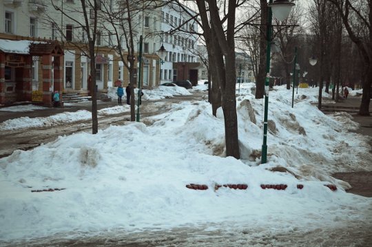 Фоторепортаж: Топ-10 сугробов в Могилёве
