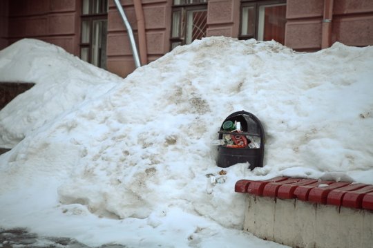 Фоторепортаж: Топ-10 сугробов в Могилёве