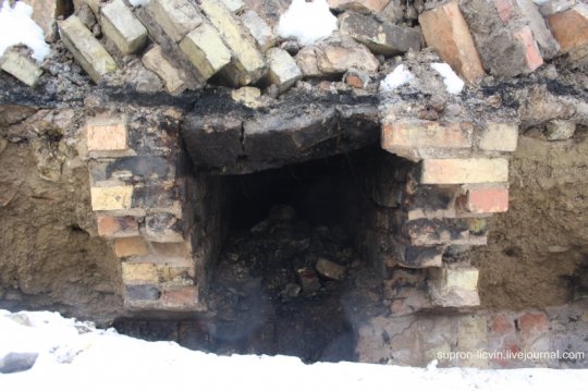 На вул. Дубко ў Гродна выкапаны падмуркі старой цагельні