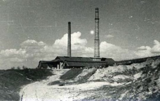 На вул. Дубко ў Гродна выкапаны падмуркі старой цагельні