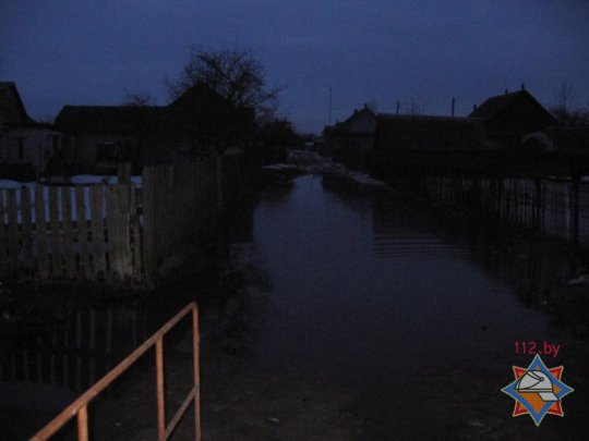 В Калинковичах произошли очередные подтопления домовладений (фото)