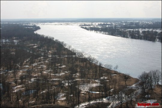 Полесье встречает весну. Паводок на Припяти