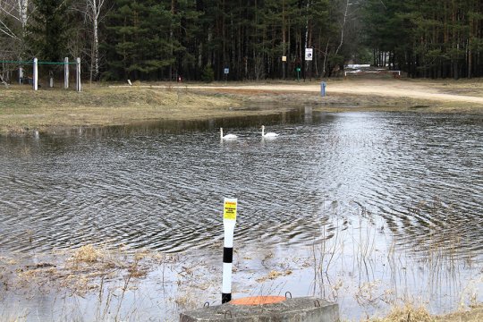 Россь выходит из берегов (фотофакт)