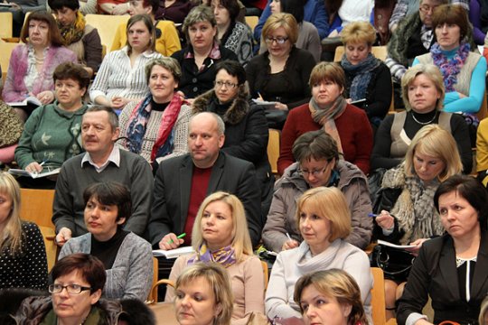 Педагог-новатор Михаил Волков провёл мастер-класс для ошмянских коллег