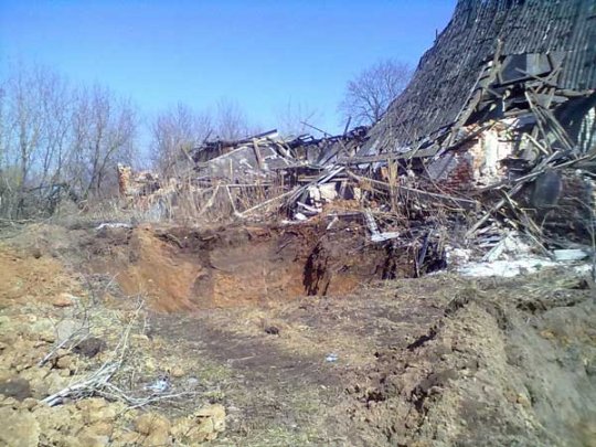 Ад манастыра засталося 20% (+фота)