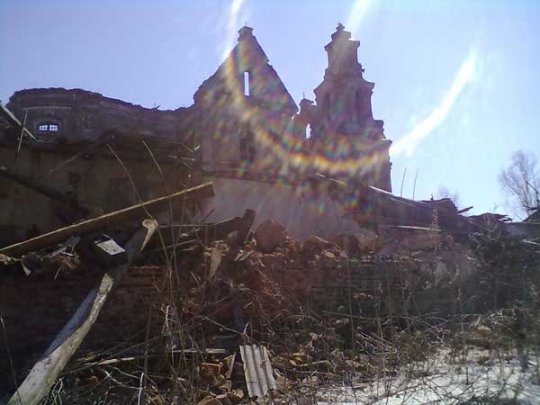 Ад манастыра засталося 20% (+фота)