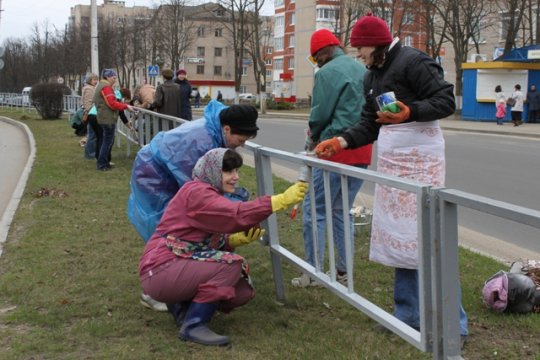 Наводим порядок: фотоотчет с республиканского субботника