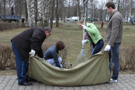 Наводим порядок: фотоотчет с республиканского субботника