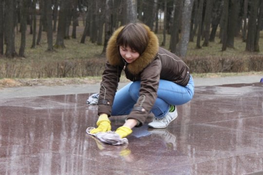 Наводим порядок: фотоотчет с республиканского субботника