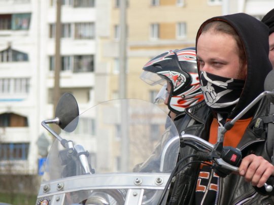 В Барановичах открыли мотосезон