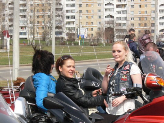 В Барановичах открыли мотосезон