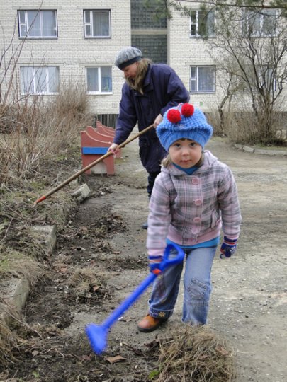 Лиозненцы приняли участие в общереспубликанском субботнике