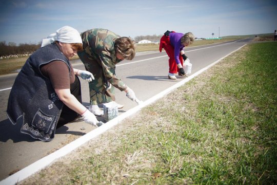 В Хойниках готовятся к приезду Лукашенко (фото)