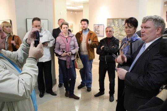 Участники пресс-тура украинских журналистов посетили Бобруйск
