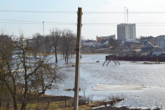 Паводка ў Глыбокім. Фотарэпартаж Змітра Лупача
