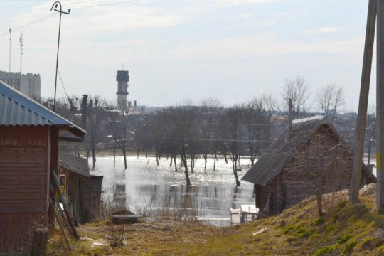 Паводка ў Глыбокім. Фотарэпартаж Змітра Лупача