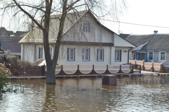 Паводка ў Глыбокім. Фотарэпартаж Змітра Лупача