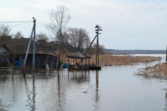 Паводка ў Глыбокім. Фотарэпартаж Змітра Лупача