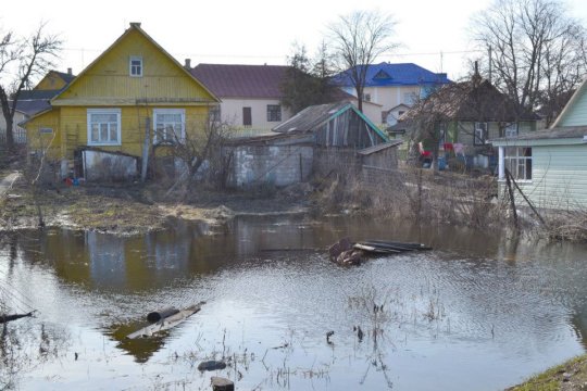 Паводка ў Глыбокім. Фотарэпартаж Змітра Лупача
