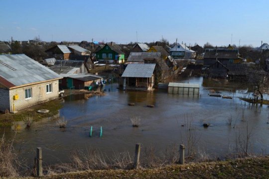 Паводка ў Глыбокім. Фотарэпартаж Змітра Лупача