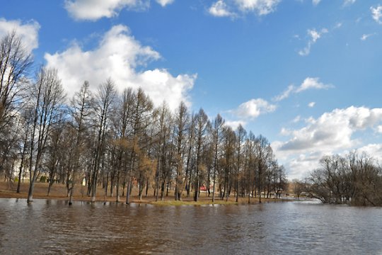Паводок в Полоцке (фото+видео)
