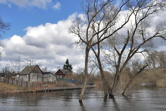 Паводок в Полоцке (фото+видео)
