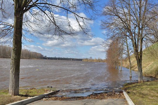 Паводок в Полоцке (фото+видео)