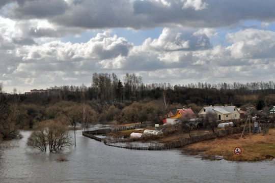 Паводок в Полоцке (фото+видео)