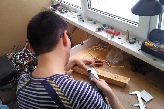 Студент из Новополоцка собрал не имеющую аналогов систему активных мишеней с компьютерным управлением