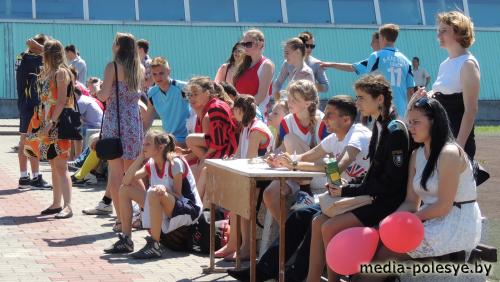 Спортивные мероприятия прошли около ФОК г.Столина