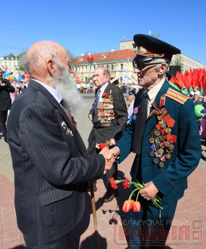 Гродно 9 мая в фотографиях + видео салюта