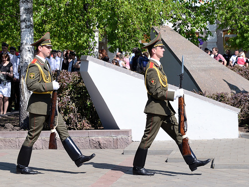 Праздничные мероприятия на площади Победы