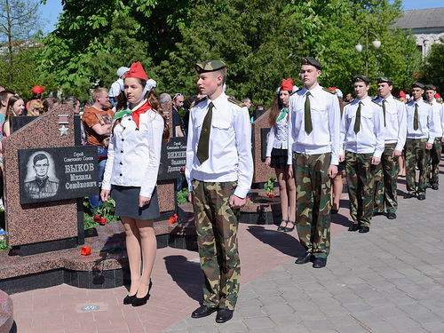 Праздничные мероприятия на площади Победы