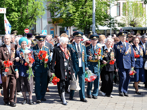 Праздничные мероприятия на площади Победы