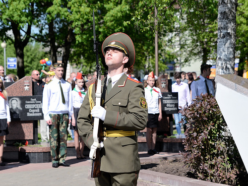 Праздничные мероприятия на площади Победы