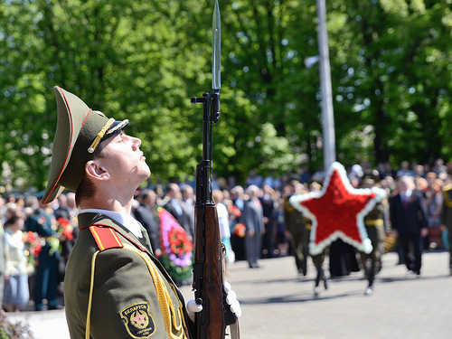 Праздничные мероприятия на площади Победы