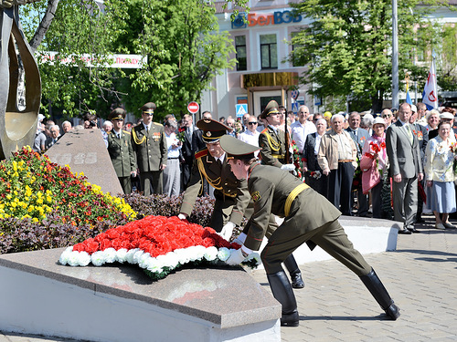 Праздничные мероприятия на площади Победы