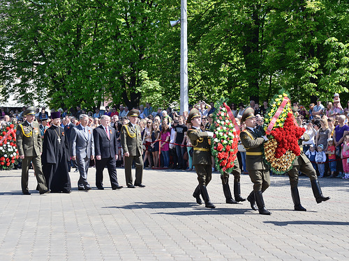 Праздничные мероприятия на площади Победы