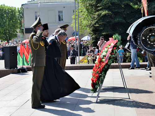 Праздничные мероприятия на площади Победы